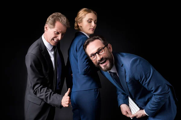 Sexual harassment at work — Stock Photo