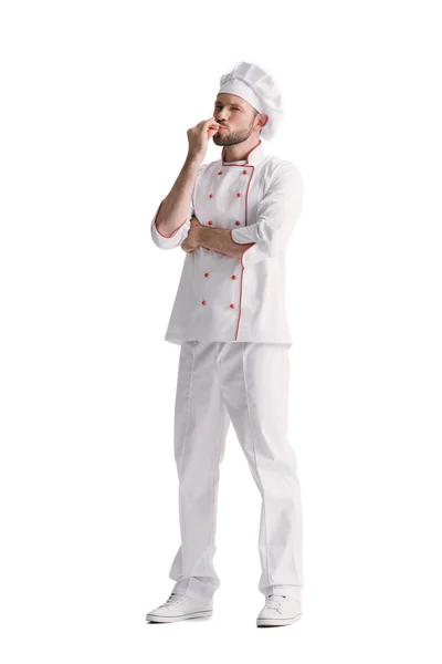 Chef showing okay sign — Stock Photo