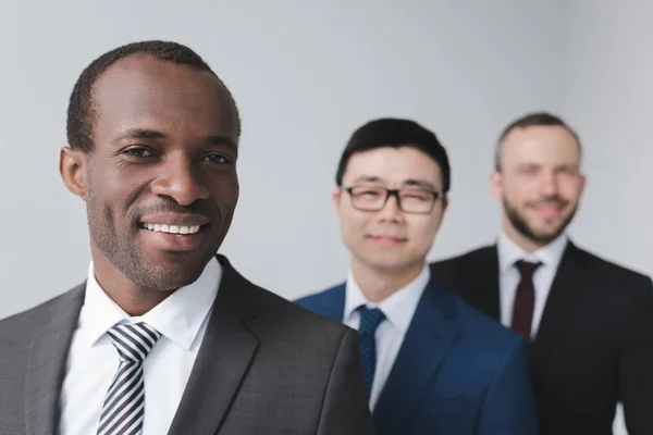 Multiethnic young businessmen — Stock Photo