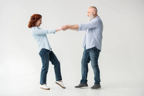 Couple holding hands — Stock Photo