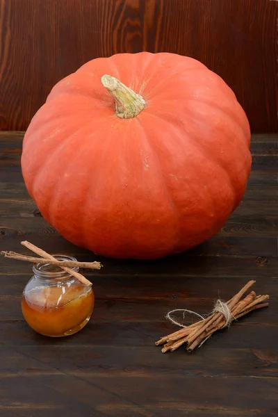 Calabaza con canela y miel — Foto de Stock