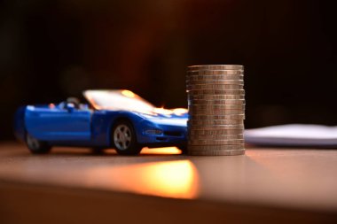 İş kavramı araba sigortası veya satmak ve satın araba