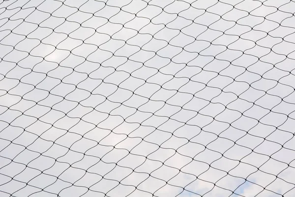 Net pattern. Rope net silhouette. Soccer and football net patter