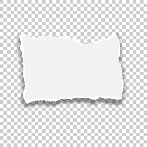 Papel roto. Vector de papel rasgado. el papel estaba rasgado de fondo . — Vector de stock