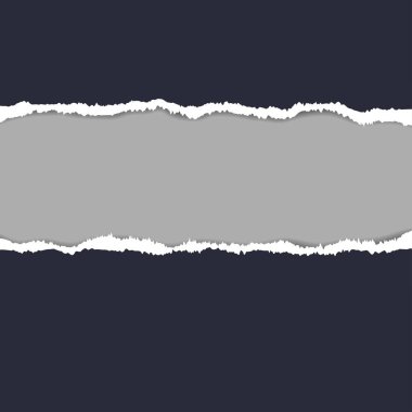 Yırtık kağıt. Vektör yırtık kağıt. Kağıt arka plan yırtılmış.