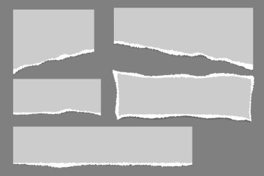 Yırtık kağıt taşıyıcısı. Kağıt yırtılmış..