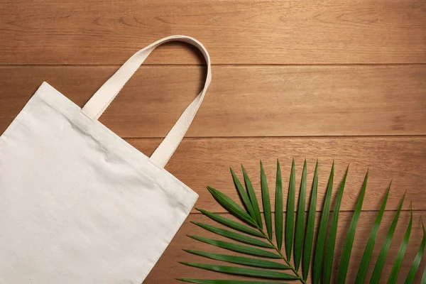 White Tote Bag Canvas Fabric Cloth Shopping Sack Mockup Copy — Stock Photo, Image