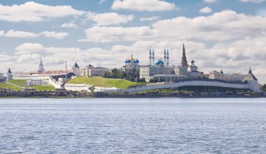 kazan kremlin görünümünü