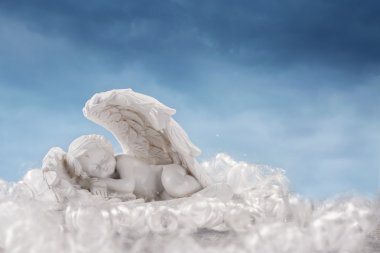 Little angel in the wings clipart