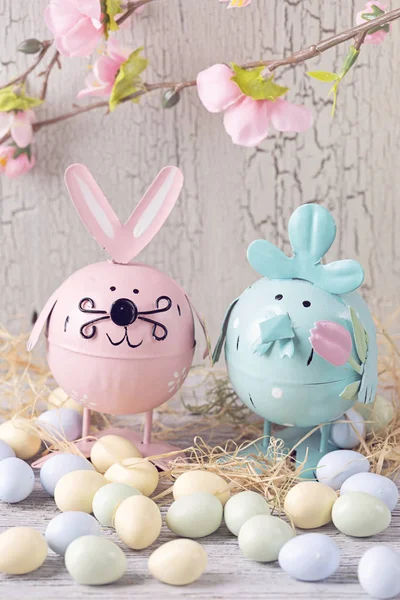 Easter bunny decoratie — Stockfoto