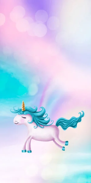 Lindo unicornio — Foto de Stock