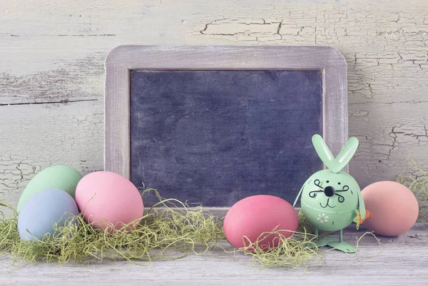 Easter decoration on a wood — Stock Photo, Image