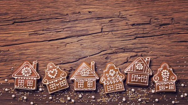 Gingerbread home cookies — Stock Photo, Image