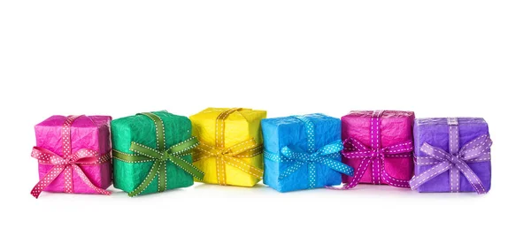 Cajas de regalo coloridas — Foto de Stock