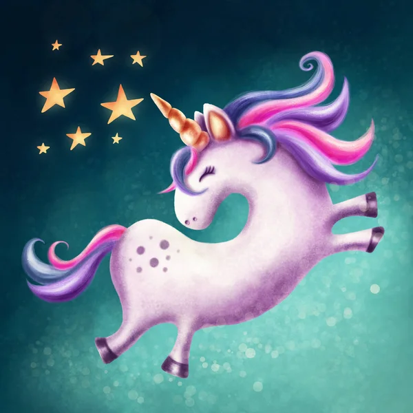 Cute unicorn — Stock Photo, Image