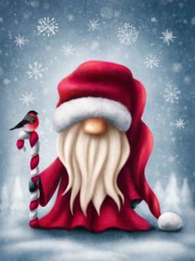 Küçük şirin Noel Baba.