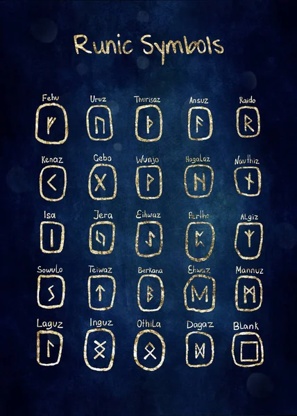 Symbole runiczne — Zdjęcie stockowe