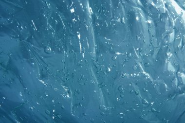 Mavi arka plan damla