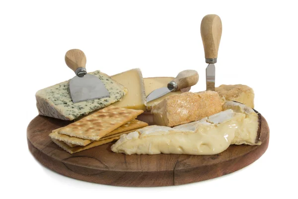 Colecção de queijo fresco — Fotografia de Stock