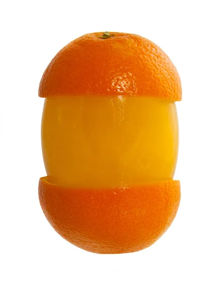 Jus d'orange tussen — Stockfoto