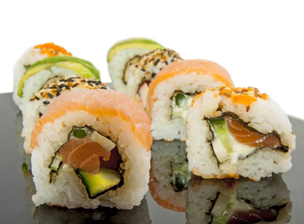 Prato de sushi fresco — Fotografia de Stock