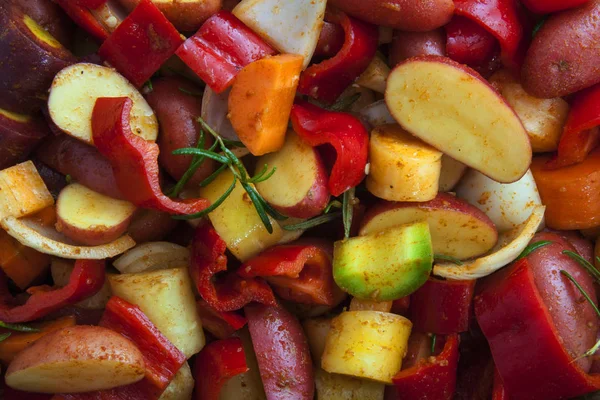 Colorida mezcla de alimentos — Foto de Stock