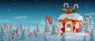 Hayret verici Noel evi