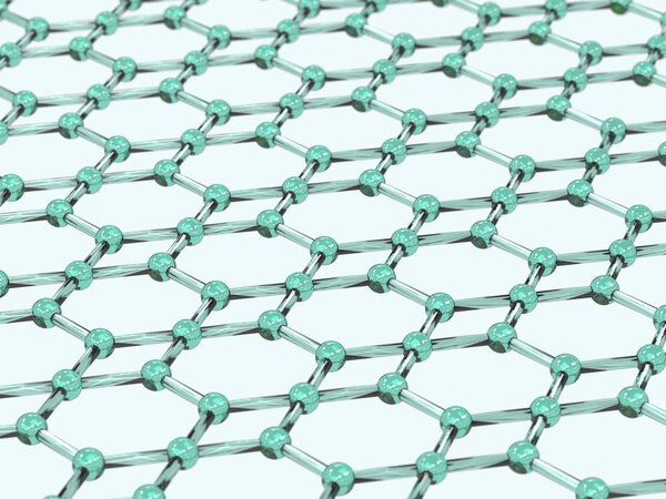 Абстрактные зеленые молекулы фона. 3d иллюстрация
.