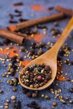 Kaşık biber closeup ile