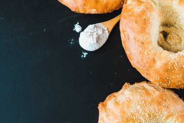 pide, un, buğday kulaklar