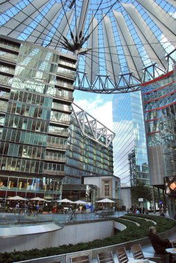 Sony Center karmaşık. Berlin. Almanya