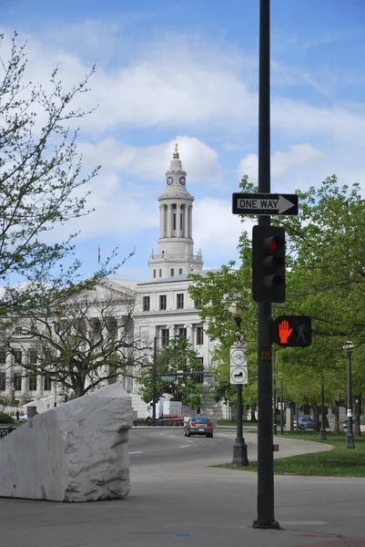 Edificio Ciudad Condado Cerca Del Capitolio Estatal Denver Colorado Estados — Foto de Stock