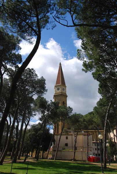 Catedral San Pedro Arezzo Italia — Foto de Stock