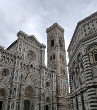 Florence Cathedral of Saint Mary çiçek, Floransa Duomo (Duomo di Firenze) Floransa, İtalya.