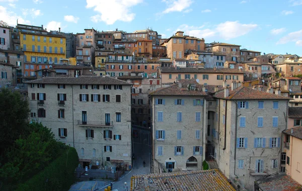 Vista Panorámica Perugia Umbría Italia — Foto de Stock