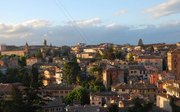 Vista Panorámica Perugia Umbría Italia — Foto de Stock