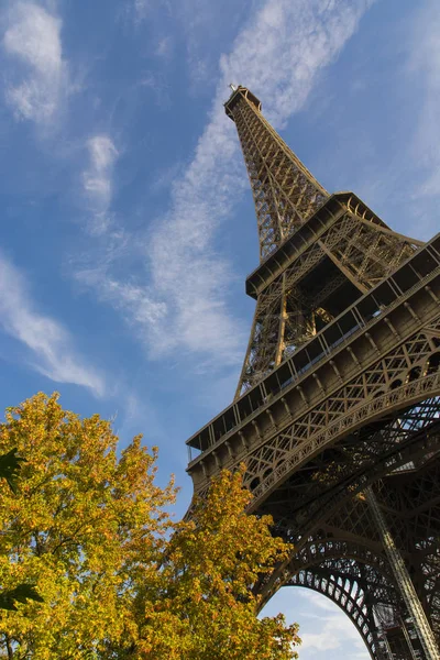 秋天的埃菲尔铁塔 法国巴黎 — 图库照片