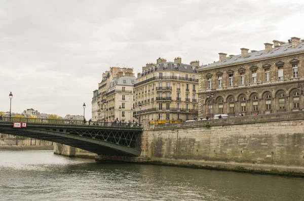 Prachtig Uitzicht Van Seine Naar Parijs Frankrijk — Stockfoto
