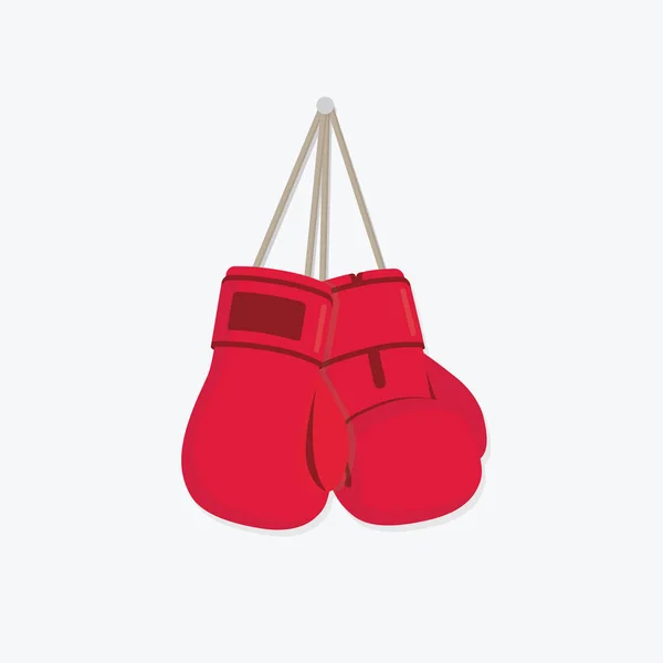 Illustration de gant de boxe suspendu — Image vectorielle