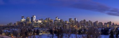 Calgary manzarası, gece