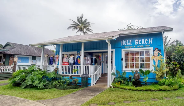 Hula Beach Boutique & Sarong shop, Kauai — Stock Photo, Image