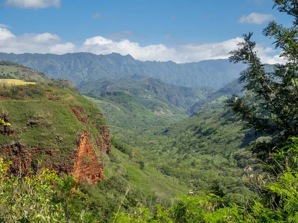 Vale de Hanapepe na ilha de Kauai — Fotografia de Stock