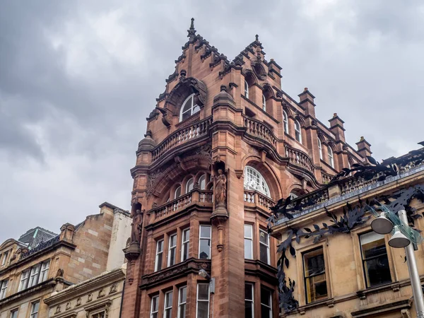 Arquitetura Vitoriana Coração Glasgow Escócia — Fotografia de Stock