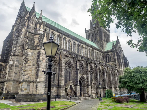 Gotik mimarisinin Glasgow Katedrali Scotland, İngiltere