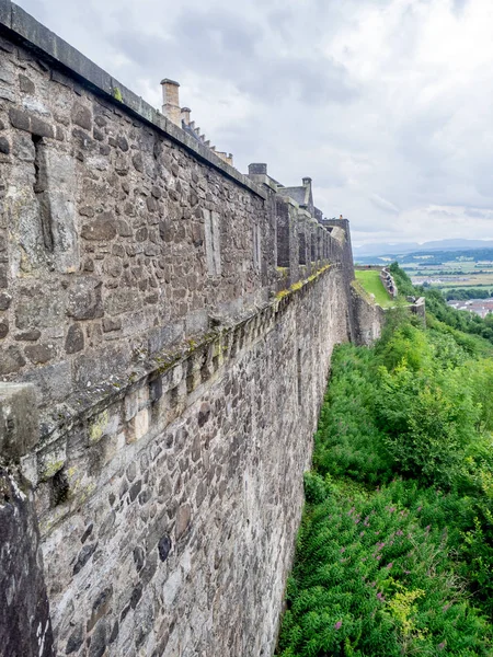Stirling, İskoçya: 23 Temmuz: duvarlar ve Stirling Castle Stirling, İskoçya, sur üzerinde 23 Temmuz 2017. Stirling kale İskoçya'daki en ünlü kaleler biridir.