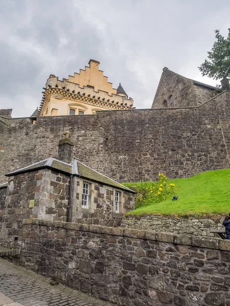 Στέρλινγκ Ιουλίου Τείχη Και Οχυρώσεις Του Stirling Castle Στις Ιουλίου — Φωτογραφία Αρχείου