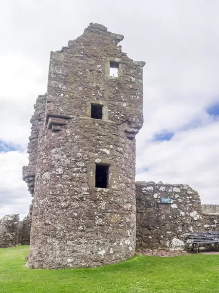 Руины Замка Данноттар Замок Данноттар Руин Замка Шотландском Абердишире — стоковое фото