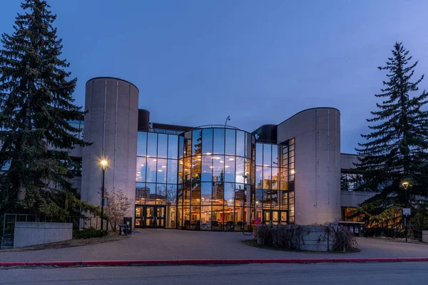 Calgary 앨버타 Alberta 2019 캘거리 캠퍼스에 현대식 건물의 대학교는 새로운 — 스톡 사진