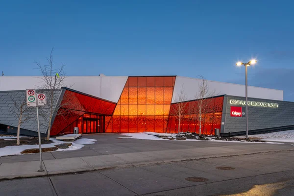 Great Plains Recreation Centre Calgary Alberta 2020 그레이트 플레인 Great — 스톡 사진