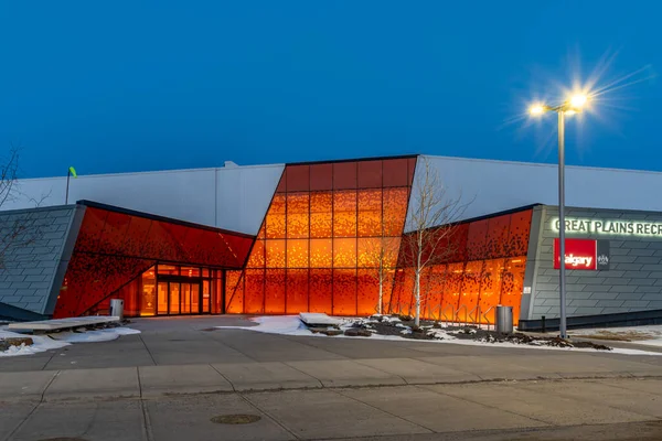 Great Plains Recreation Centre Calgary Alberta April 2020 Great Plains — Stock Photo, Image